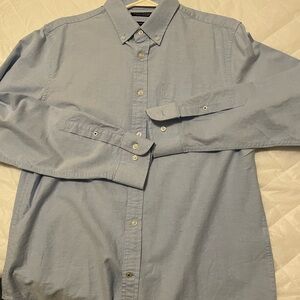 Banana Republic Blue Casual Button Down Shirt